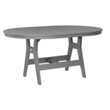 Berlin Gardens Harbor Tropical Aruba Blue 64″ Oblong Dining Table