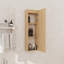 Armoire murale de salle de bain 12 "avec porte et tablette à fermeture douce