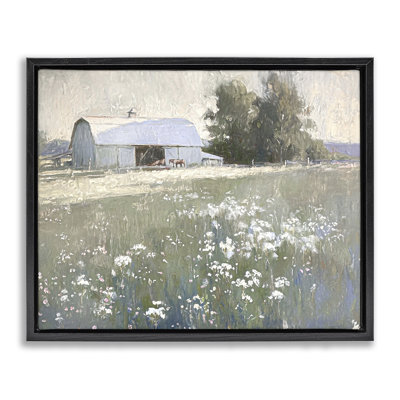 "Peaceful Farm Pasture", art mural encadré par Ramona Murdock