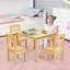 Ensemble de table et chaises d'extérieur pour enfants, 5 pièces Delray