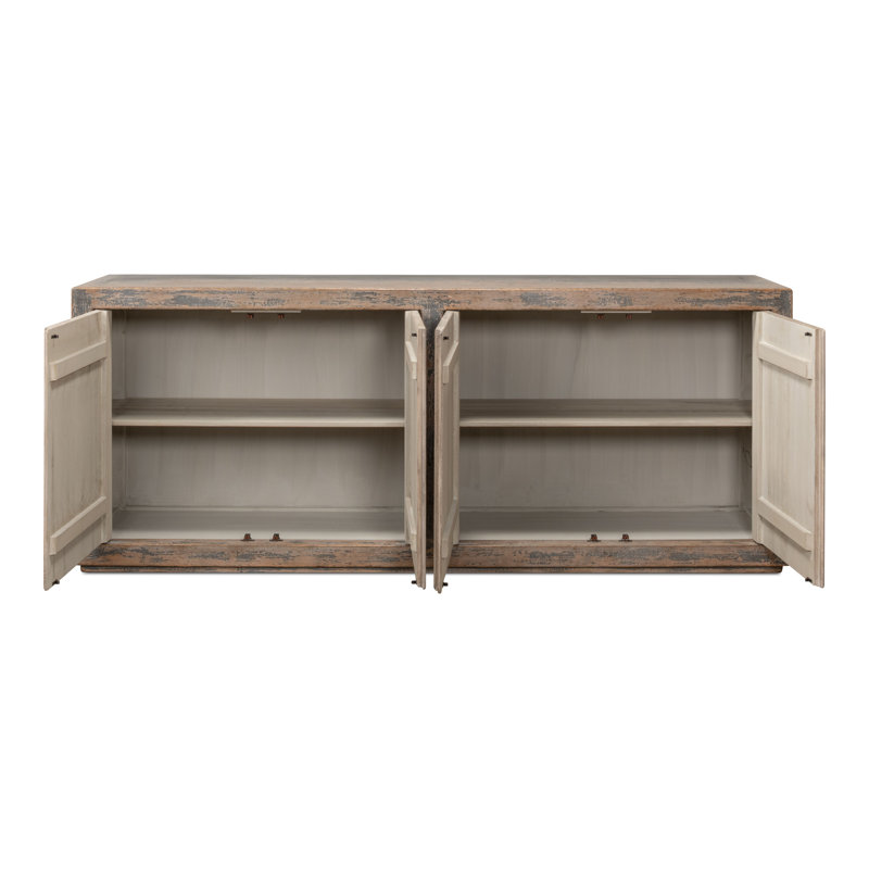 Monango 90'' W Solid Wood Sideboard