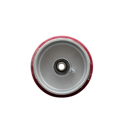 Roue en poly sur aluminium seulement avec roulement à rouleaux