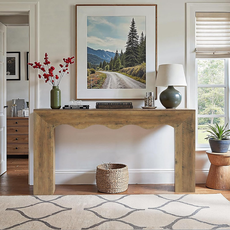 63" Farmhouse Console Table