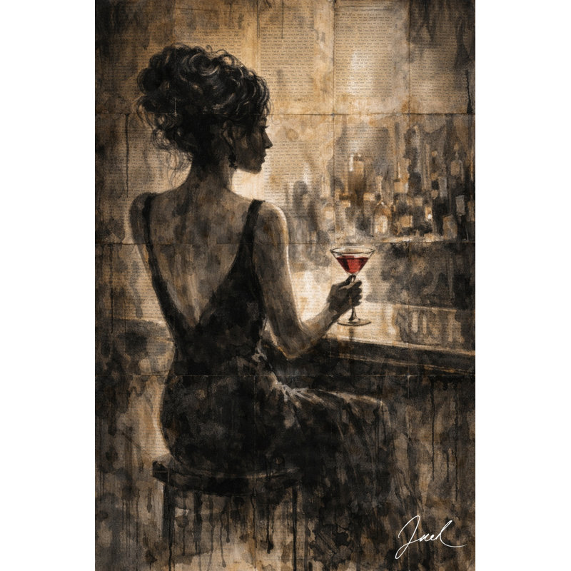 Art mural sur toile, L 24 po x H 36 po x P 1,5 po