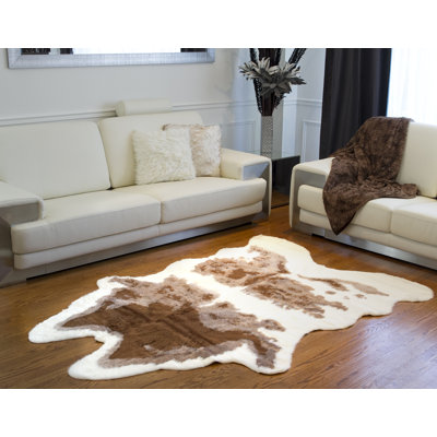 Tapis brun / blanc Middletown