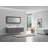 Bliss 79.13 " W Free Standing Wall Mounted 2 Double Vanity Bathroom Vanity With Acrylic Top-97765238