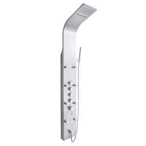 Rainfall Waterfall Stainless Steel Fixed Shower Head Panel