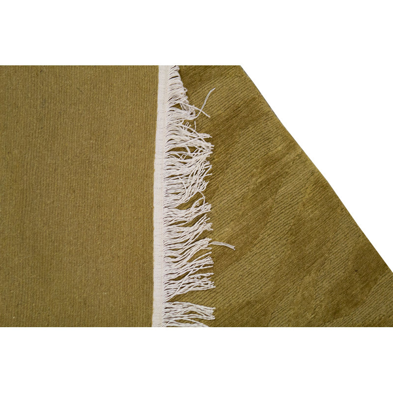 Hand-Knotted High-Quality Gold Area Rug