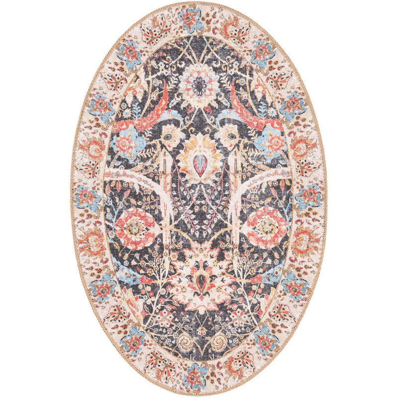 Tapis noir Huguenot, Ovale 2 pi x 3 pi 1 po