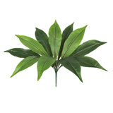 Artificial Birds Nest Fern Leaf Stem Plant Greenery Foliage Bush