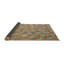Tapis abstrait beige / brun / bleu-1615283893