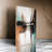 47 x 71 Wall Modern Art, Hand Painted, Wrapped Canvas, Teal, Orange, Black