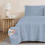 Ensemble de draps durables et légers 100% coton durable et respirant-666337886-540344437