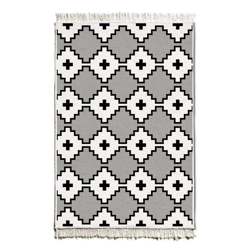 Espana Geometric Hand Woven Area Rug, Rectangle 120 x 180cm
