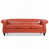 Orange Faux Leather 
