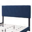 Grand lit tapissier réglable de style moderne et minimaliste-1249028489