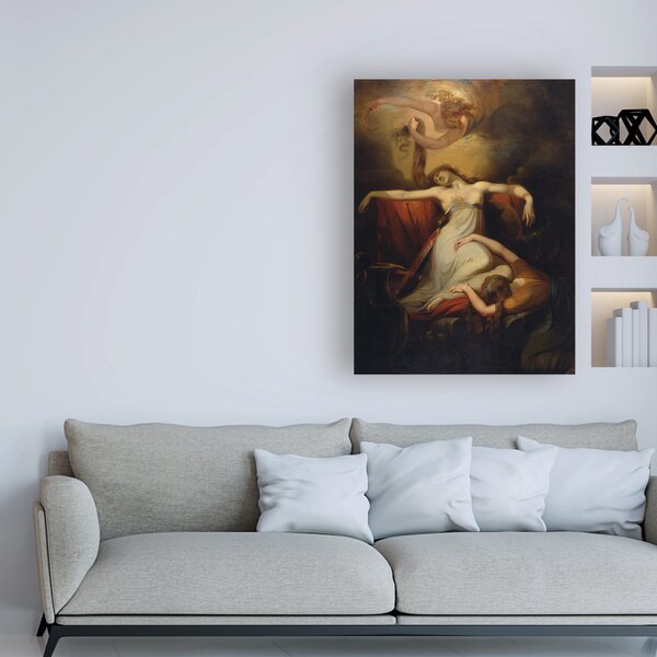 Charlton Home® Dido On Canvas by Henry Fuseli Print | Wayfair