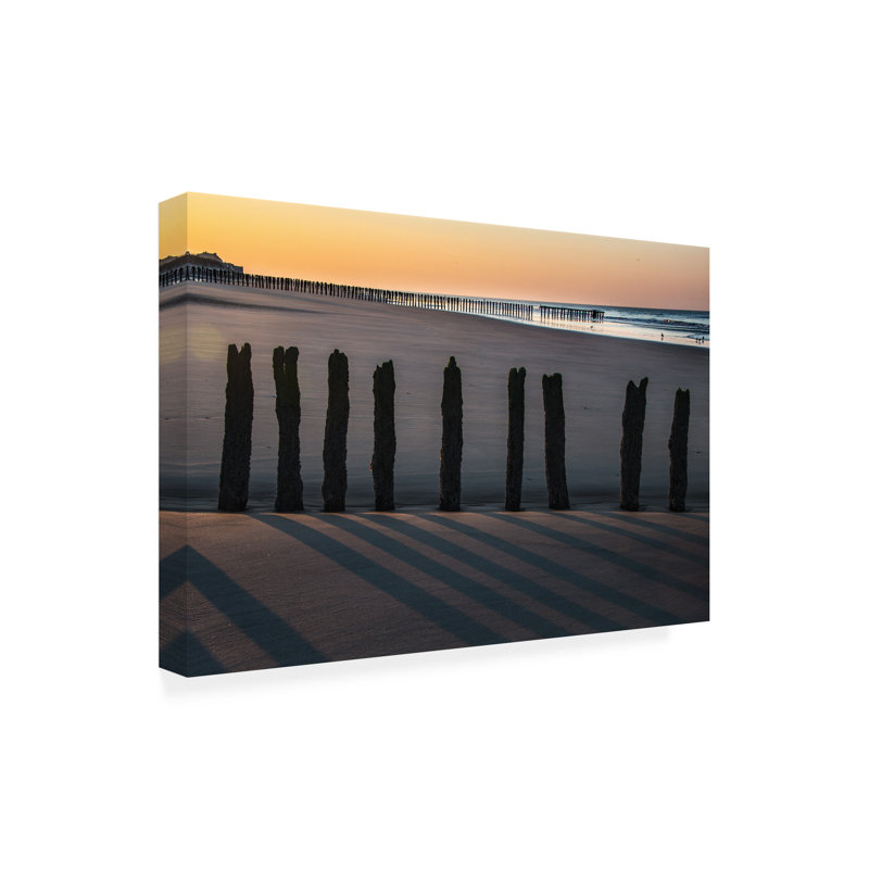 Art sur toile «Colin Dixon, Plage 2», H 12 po x l 19 po