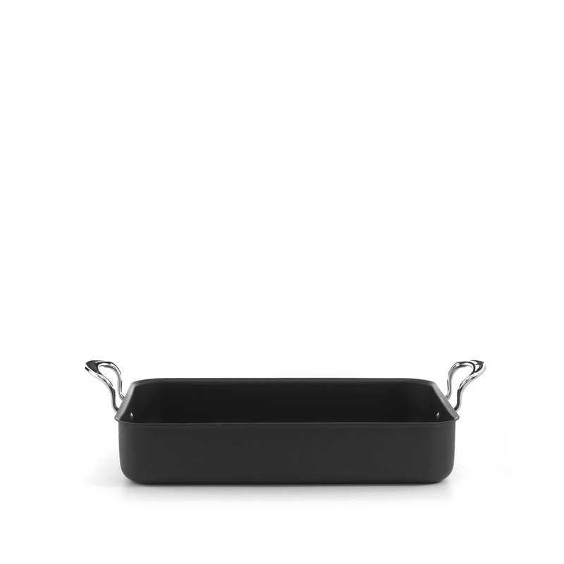 Samuel Groves Mermaid hard anodised roasting dish, with classic handles, 35.56 cm