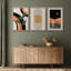 Reproduction d'art encadré sur toile Mid-Century-70252432-70252416