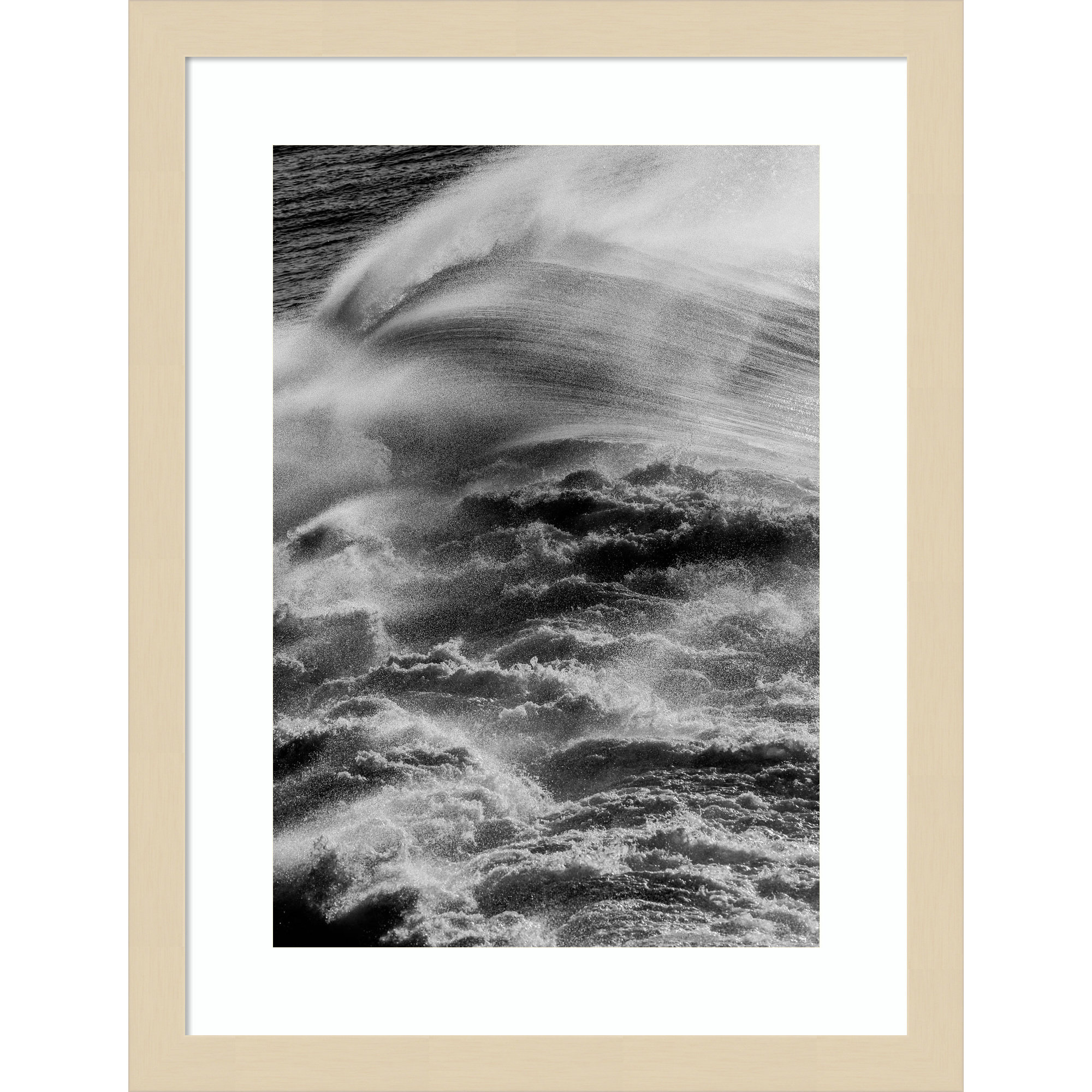 Sea Offerings by Shot by Clint Wood Framed Wall Art Print, 17" H x 13" W, Brown