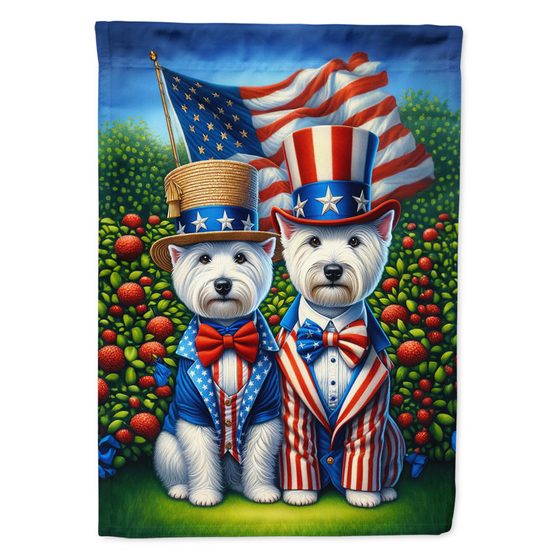 Drapeau «All American House», Westie