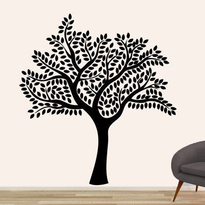 Décalcomanie murale arbre d’ombre