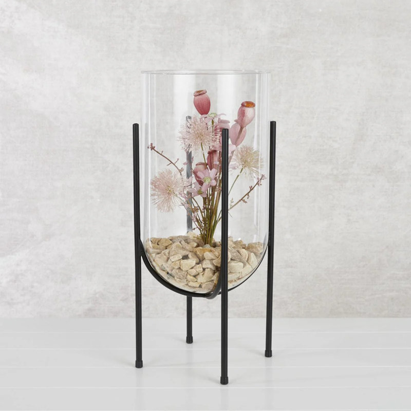 Jamey Glass Table Vase