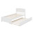 Platform Bed With Trundle-408537041