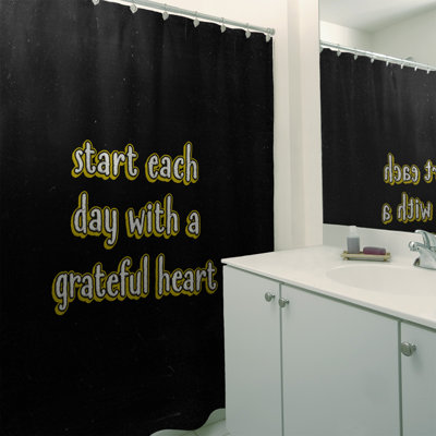 Shower Curtain with Liner Included