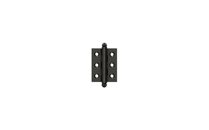 10'' x 10'' Solid Brass Traditional Hinge, Polished Chrome, 2" H x 1.5" W