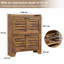 12 Pair Shoe Storage Cabinet