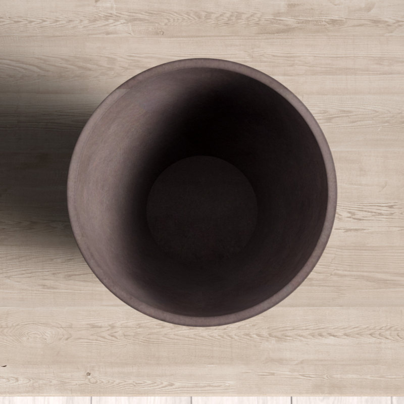 Pot à fleurs Haven, H 11 po x l 14 po x P 14 po, Anthracite foncé