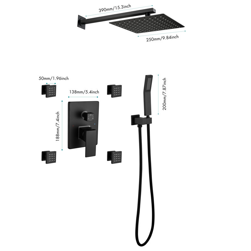 All-In-One Kit with Rough in-Valve