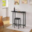 Michealla Counter Stool with Metal Frame-1204586247