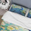 Ensemble de housse de couette en microfibre / polyester bleu sarcelle symboliste-1739915067