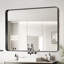 Miroir de salle de bain à cadre en métal, miroir rectangulaire pour chambre à coucher, salon-2088509192-2088509238