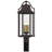 Mercurio Stained Glass Lantern Head Post Lantern
