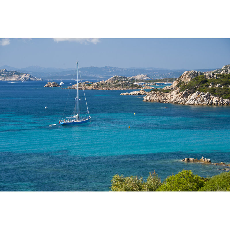 Budelli Island - Photographie sur toile tendue, L 12 po x H 8 po