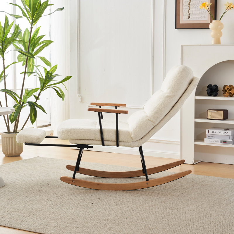 Elia Rocking Chair, White