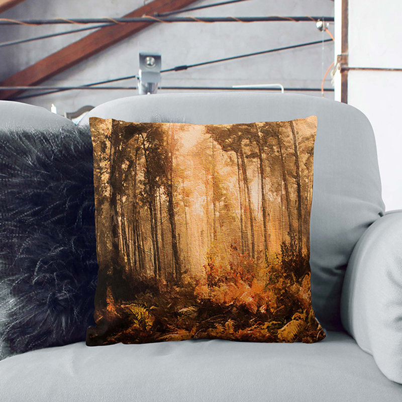 Square Throw Cushion, 55cm H x 55cm W x 20cm D