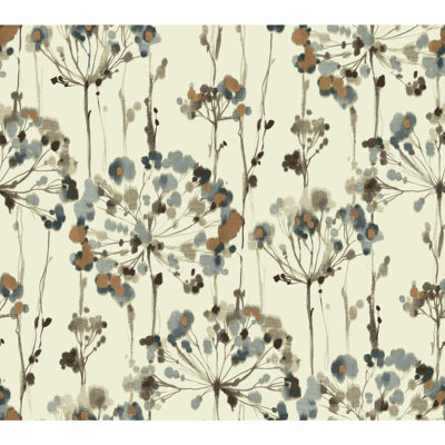 Peel & Stick Floral Roll
