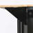 Kitchen Cart With Rubber Wood Drop-Leaf Countertop, Cabinet Door Internal Storage Racks-92294083