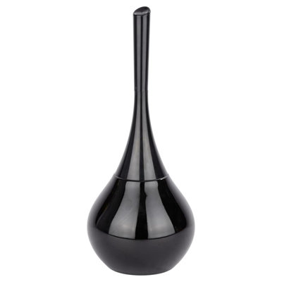 Toilet Brush,Reusable,Closed,Elegant Shape,Black