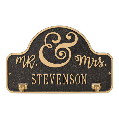 My Heart Personalized Wall Key Organizer with Key Hook