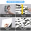 Jeedeson 12"x12" Peel and Stick Backsplash for Kitchen, Self Adhesive Wall Tiles Sticker
