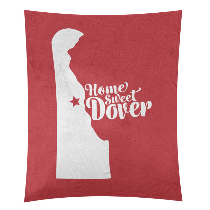 Tapisserie Dover Delaware, H 80 po x l 68 po, Rouge