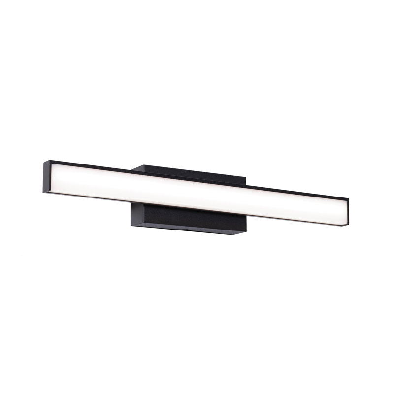 Ules Dimmable LED Vanity Light, Black