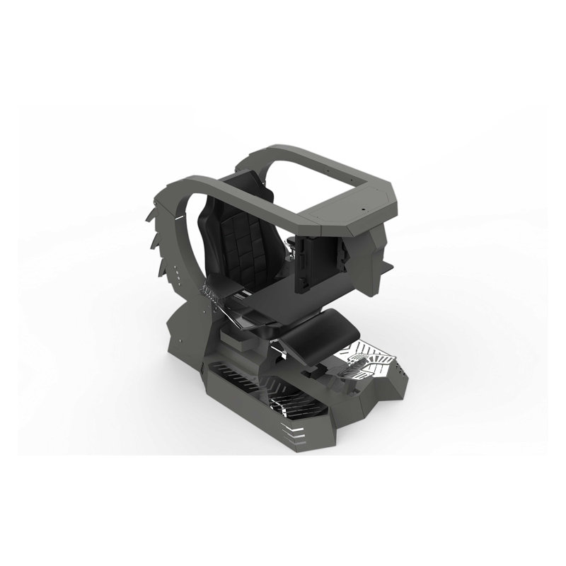Fauteuil de jeu PC et de course réglable et inclinable ergonomique en cuir avec haut-parleurs intégrés et repose-pieds