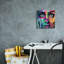  «Self-portrait» par Decent Exposures, art mural sur toile, 12 po x 12 po